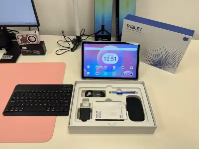 ✨ Kingrid T90 Android Tablet – Brand New Bundle! ✨ Great for Work, Study, and Entertainment ✅ 8-Core...