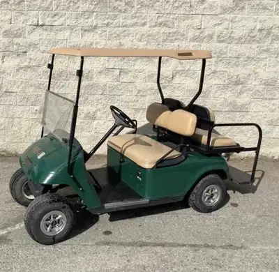 This is a refurbished 2007 EZGO gas, 4 seat cart. Low hours, and in terrific running condition. Cart...