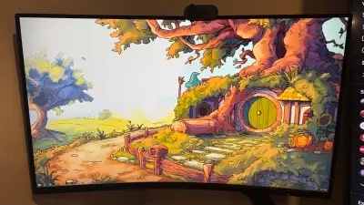 MSI Optix Curved Gaming Monitor, View more
