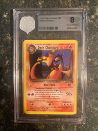 Graded Pokémon Card Dark Charizard 
