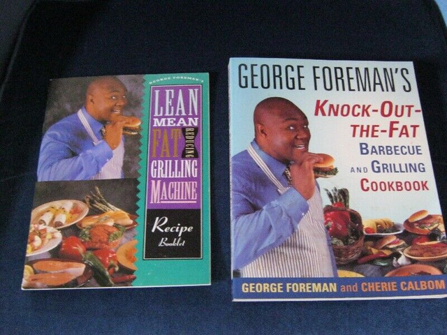 NEVER USED George Foreman Grill, Model # GR30 & 2 recipe books dans Fours à micro-ondes et cuiseurs  à Ville d’Halifax - Image 4
