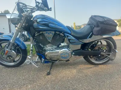 Bike is in beautiful shape $8000.An extra chronew tire. S