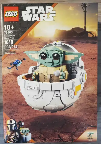 LEGO Star Wars 75403 Grogu with Hover Pram, View more