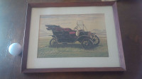 Vintage Framed Print - Old Car