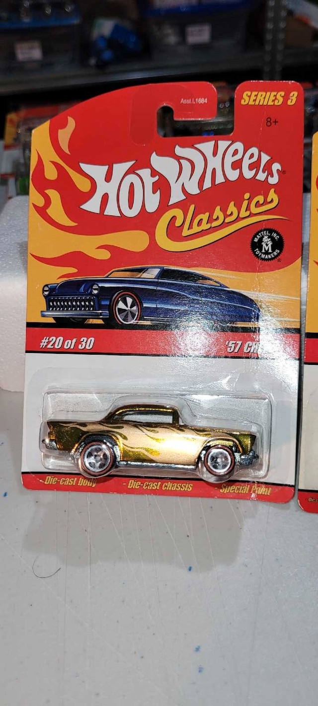 Hot Wheels Classics Series 3, 57 Chevy $3 each in Arts & Collectibles in Barrie - Image 2