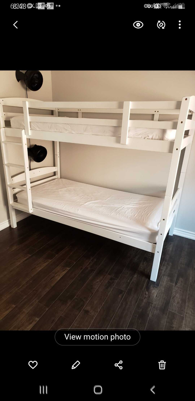 Bunk Bed with Mattresses in Beds & Mattresses in Mississauga / Peel Region