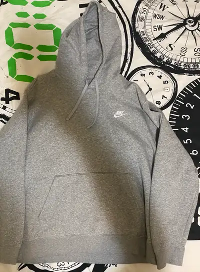 Nike Light Grey Hoodie and Pants Set, View more