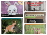 Livres sur lapin de compagnie  – Books on Pet Rabbit