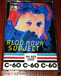 Cassette Tape :: Aldo Nova – Subject ... Aldo Nova