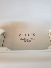 Kohler 6 L quiet flush toilet