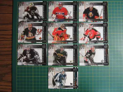 2002 Pacific Cards 2 Sided Goalie Cards VERY LIMITED #’d 281/500, View more