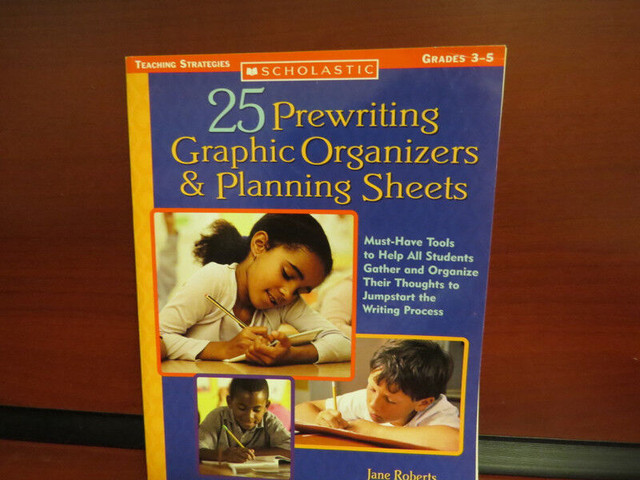 25 Prewriting Graphic Organizers and Planning Sheets in Textbooks in Oshawa / Durham Region