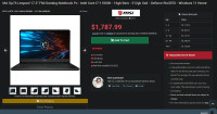 MSI GP76 Leopard Gaming Laptop *2023* For Sale