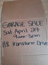 Multiple Household Garage Sale 