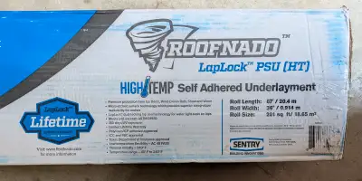 Roofando Laplock Underlay - New in box, View more