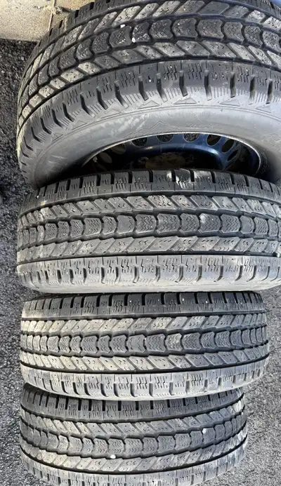 18” steel rims off Toyota Tundra with 5 x 150 bolt pattern with pressure sensors.