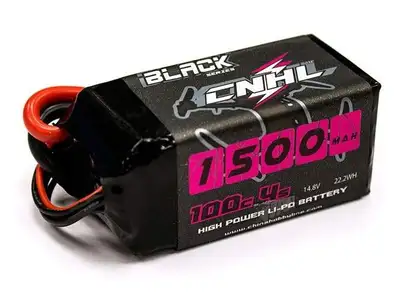 CNHL 1500mAh 4S Lipo Battery 14.8V 100C with XT60 ($40 to $45), View more