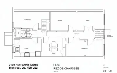 6.5 ACROSS METRO JEAN-TALON