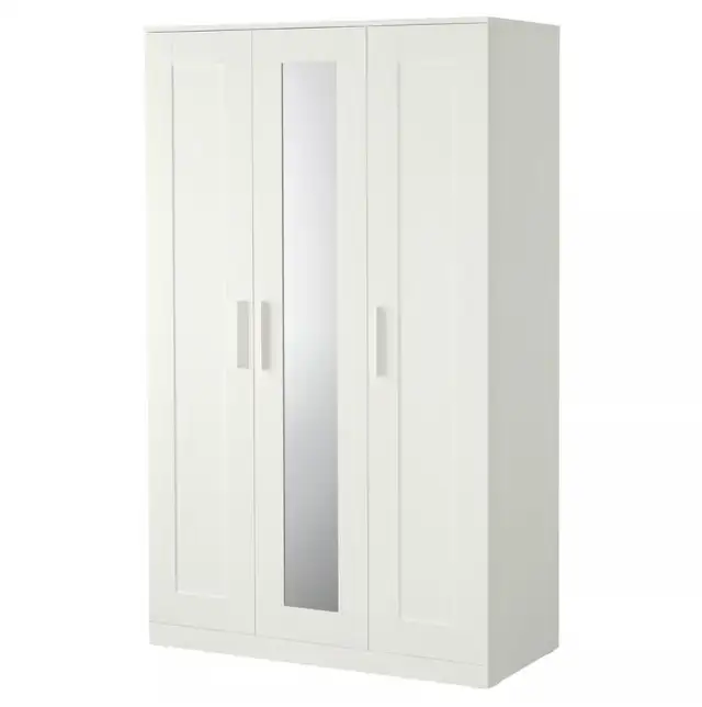 Brimnes 3 door wardrobe from ikea with mirror63860081495427120