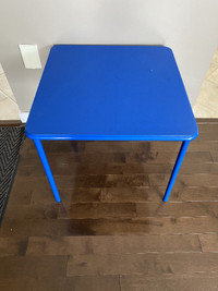 Kids Blue Square Table - 24" x 24" x 22" High - Cosco Brand