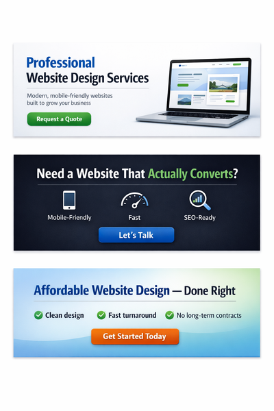 Professional Website Design – Now Accepting New Projects, View more