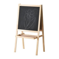 IKEA Children’s Easel - Chalkboard & Whiteboard (NEW) 