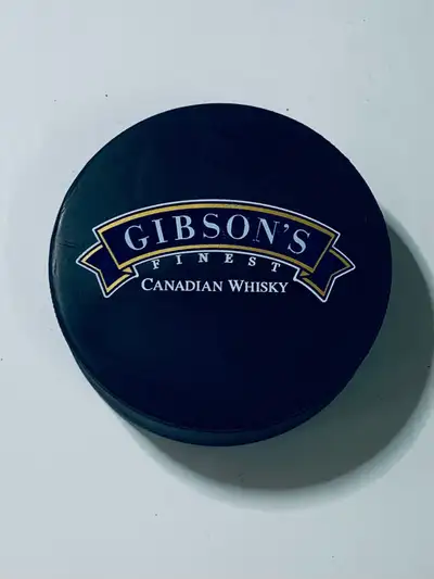 Hockey Puck - Gibson's Finest whisky Promotion, View more