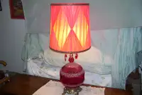 OLDER LAMP IN GOOD CONDITION FOR YEAR