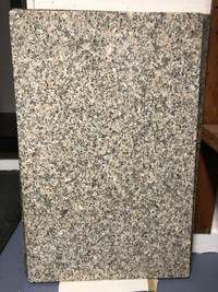 Granite slabs - 2 sections with different colours