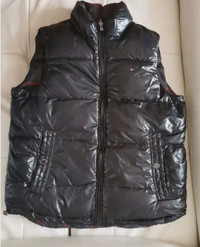 Brand New Hilfiger Men's Shiny Puffer Vest 2-sided Size M