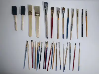 Assorted All Purpose Brushes ( 34 brushes ), View more