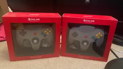 NEW Nintendo 64 Switch Online Controllers (Sealed) – Quick Sale, View more