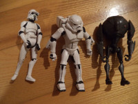 Star-Wars collection, figurines et armes