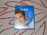 CLICK, BLU-RAY, ADAM SANDLER, EXCELLENT CONDITION