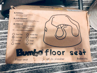 *new* Bumbo Floor Seat for Baby 3-12 month in Cool Grey