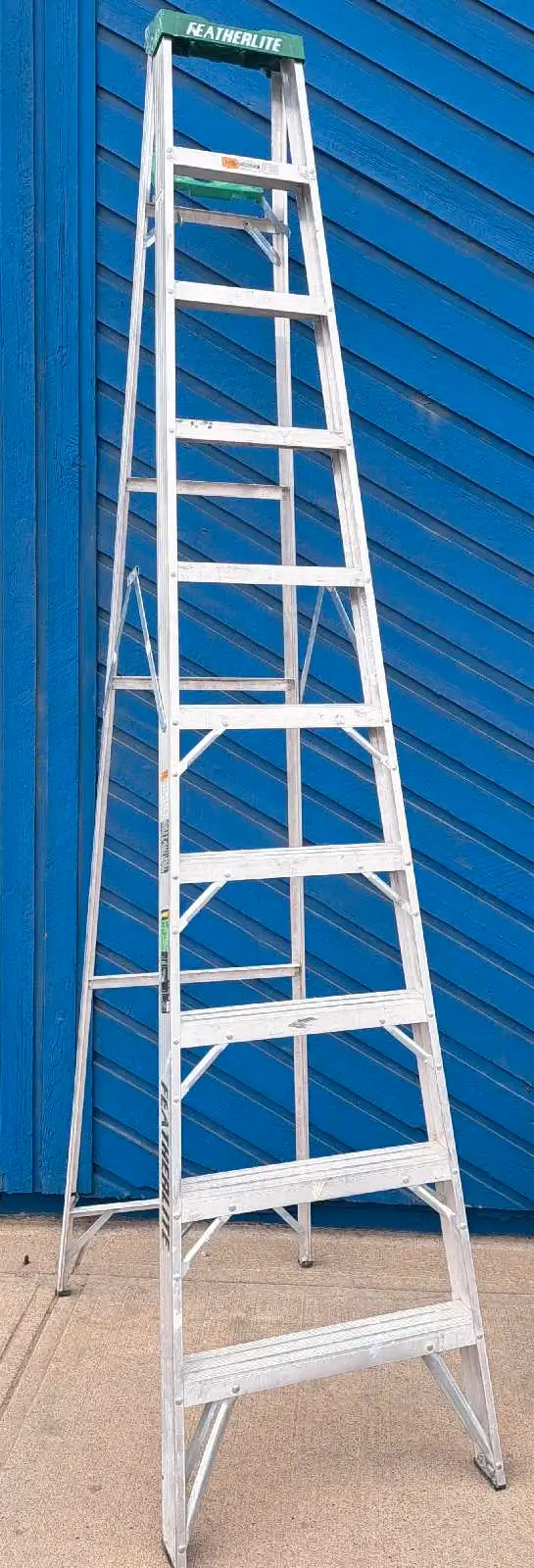10' Featherlite A Frame Ladder (31105546)632407064542731229