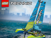 Lego Technic catamaran #42105