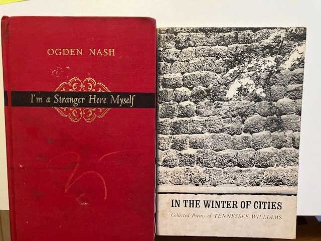 Rare Books: Ogden Nash/Tennessee Williams dans Autre  à Ville de Montréal