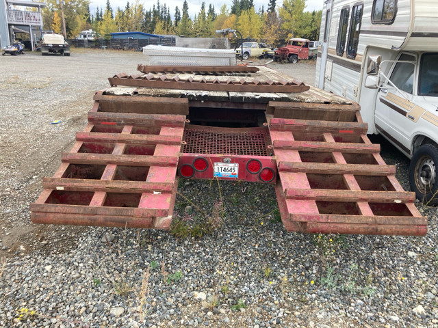 Tandem dually equipment trailer  in Heavy Equipment in Whitehorse - Image 3