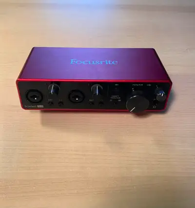 Focusrite Scarlett 2i2 3rd Gen Audio Interface, View more