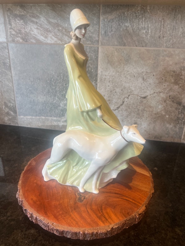 Royal Doulton 14 inch Porcelain Figurine! 'Strolling' Arts & Collectibles Calgary Kijiji