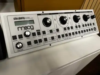  For Sale: Limited Edition White Moog Slim Phatty, View more