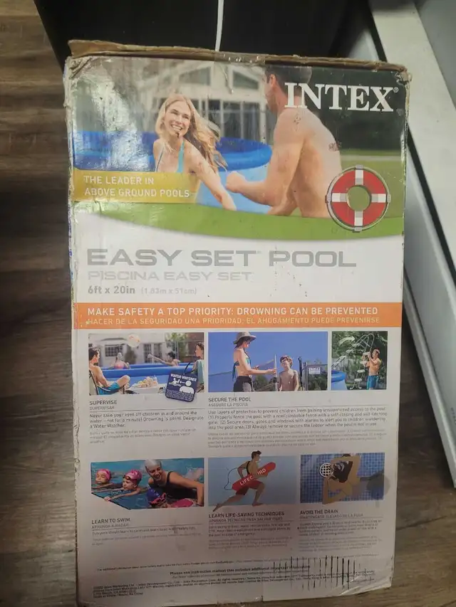 Intex easy set pool in Hot Tubs & Pools in Edmonton - Image 4