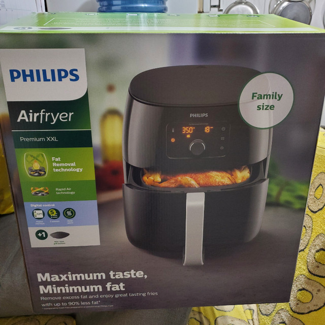 Philips Premium Airfryer XXL with Fat Removal Technology in Stoves, Ovens & Ranges in Brantford