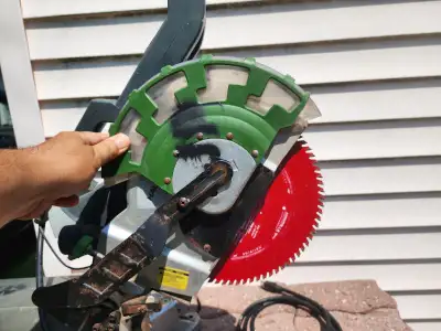10" HAUSMAN CHOP SAW Radial Arm Sliding Corded Chop Saw, View more