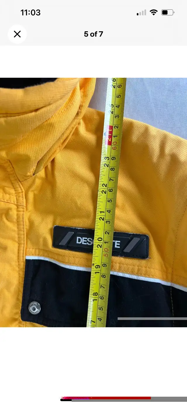 Junior Size 14 Descente Ski Jacket / vest Boys Girls Snowboard in Ski in Kingston - Image 6