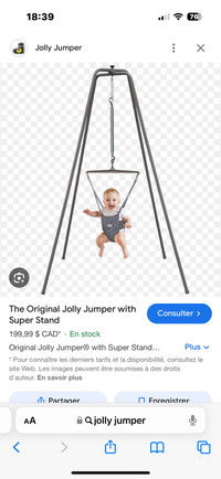 Jolly jumper original avec stand