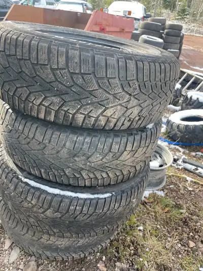 I have for sale for winter tires 235/65/17 In half decent shape 5/32 6/32 remaining directional we’r...