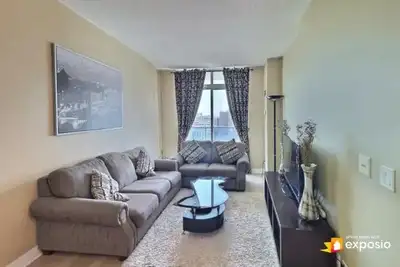 Fully Furnished Condo 1+1 Den in Square One Area (Absolute Ave)