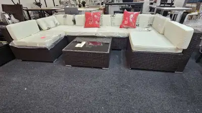 Autumn clearance 7 PC Outdoor Patio Set Only $399, View more